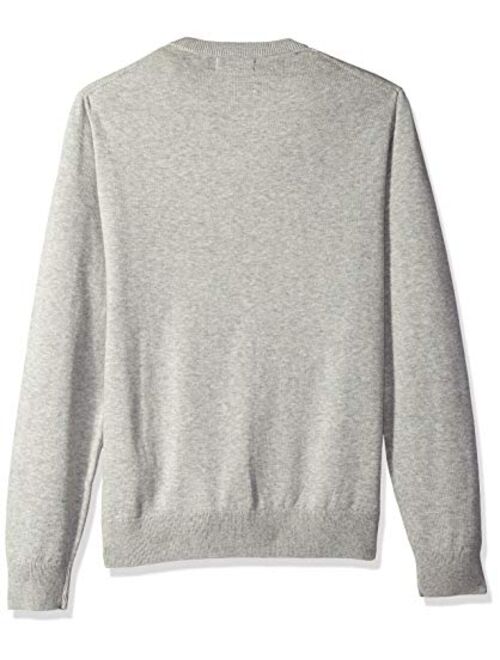 Nautica Men's Long Sleeve Solid Classic V-Neck Sweater