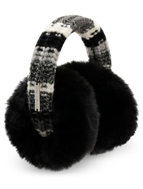 Michael Kors Tweed Stripe Earmuffs