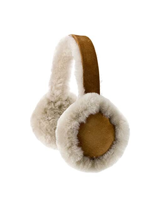 Nordvek Women's Genuine Sheepskin Ear Muffs # 506-100