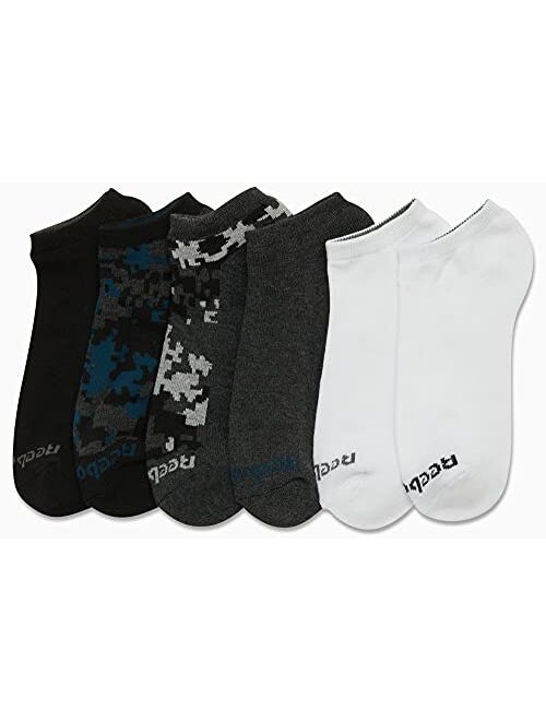 Reebok Boys Cushion Comfort Low Cut Basic Socks (6 Pack)