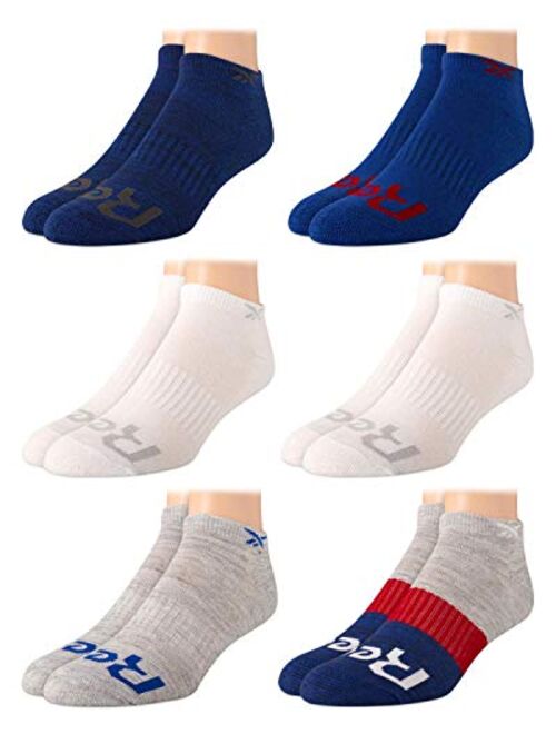 Reebok Boys Cushion Comfort Low Cut Basic Socks (6 Pack)