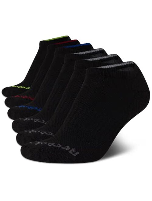 Reebok Boys Cushion Comfort Low Cut Basic Socks (6 Pack)