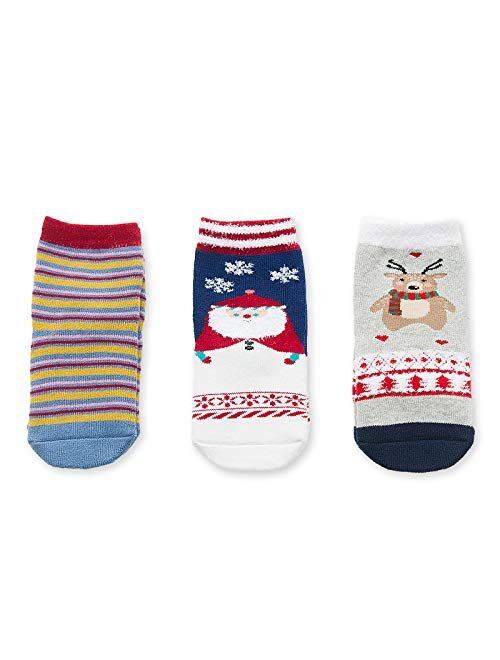 Moon Tree Boys Girls Thick Cotton Socks Christmas Socks Kids Warm Socks Winter Thermal Crew Socks