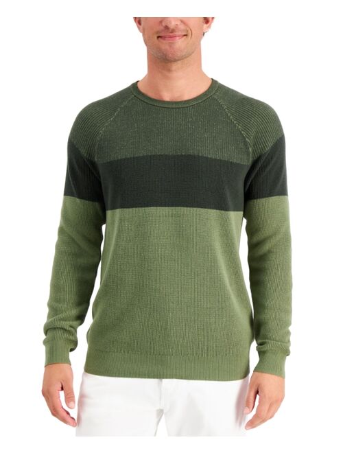 Alfani Men's Colorblocked Sweater, Created for Macy's