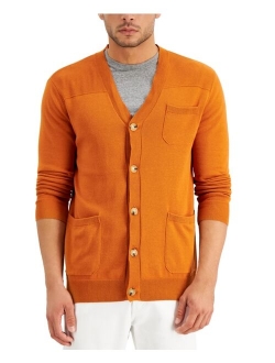 Men's Solid Pocket Cardigan, Created for Macy's