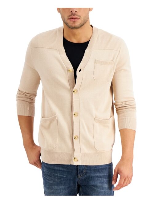 Alfani Men's Solid Pocket Cardigan, Created for Macy's