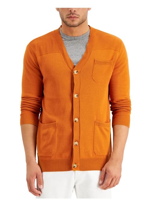 Alfani Men's Solid Pocket Cardigan, Created for Macy's