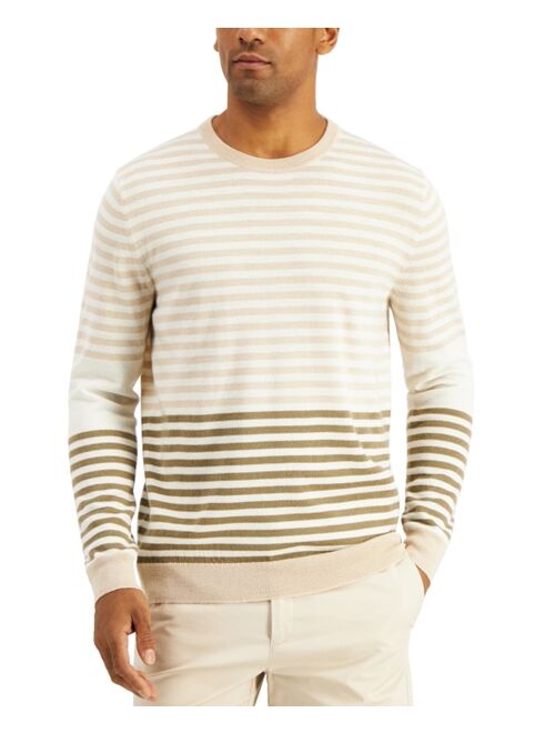 Alfani Men's Simple Stripe Sweater, Created for Macy's