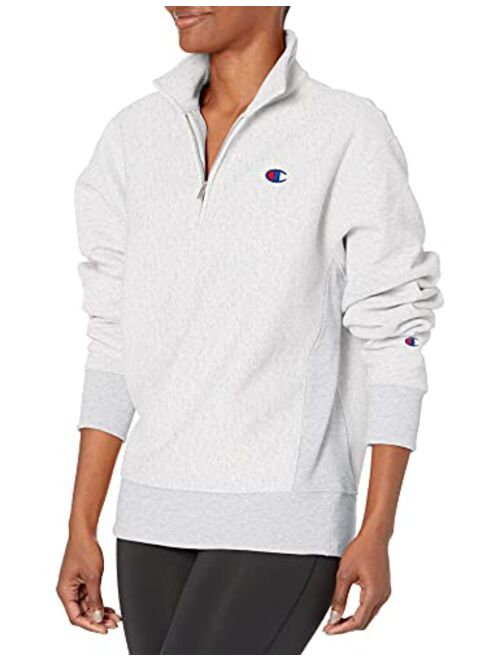 Champion Women's Oversized Reverse Weave 1/4 Zip