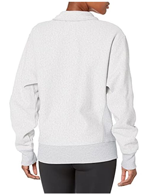 Champion Women's Oversized Reverse Weave 1/4 Zip