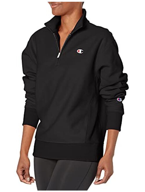 Champion Women's Oversized Reverse Weave 1/4 Zip