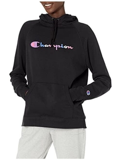 Women's Powerblend Fleece Hoodie, Full Script