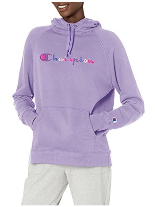 Champion Women's Powerblend Fleece Hoodie, Full Script