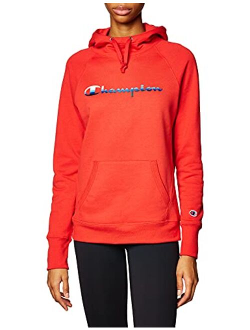 Champion Women's Powerblend Fleece Hoodie, Full Script