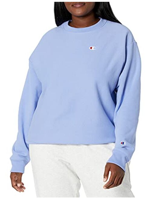 Champion Women's Reverse Weave Crew Neck Sweatshirt (Plus Size)