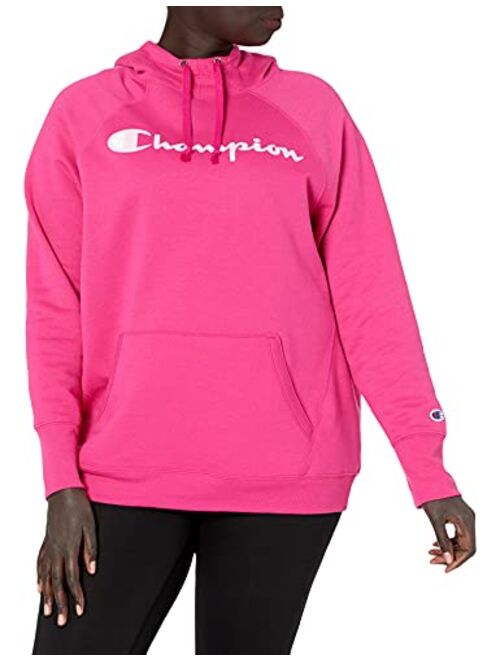 Champion Women's Plus Powerblend Graphic Hoodie