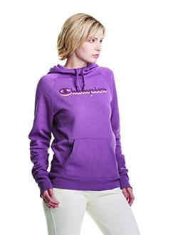 Women's Powerblend Fleece Hoodie, Classic Script Logo