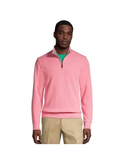 Bedford Regular-Fit Ribbed Quarter-Zip Pullover Sweater