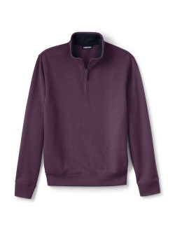 Bedford Regular-Fit Ribbed Quarter-Zip Pullover Sweater