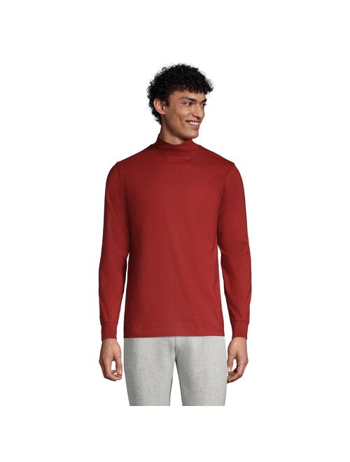 Men's Lands' End Super-T Mock Turtleneck