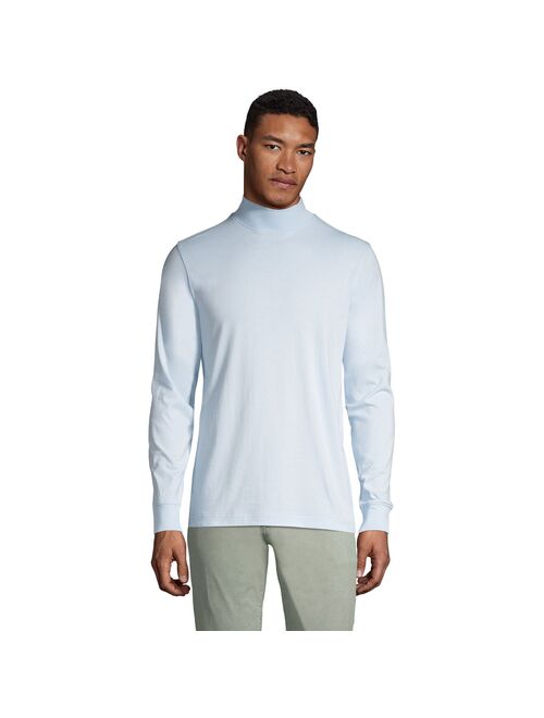 Men's Lands' End Super-T Mock Turtleneck