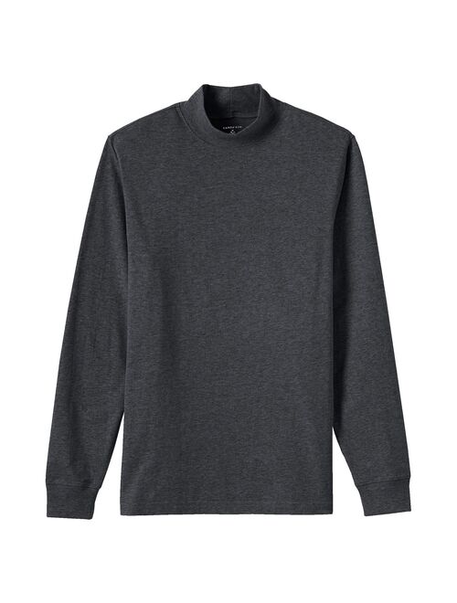 Men's Lands' End Super-T Mock Turtleneck