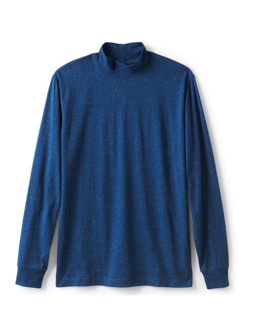 Men's Lands' End Super-T Mock Turtleneck