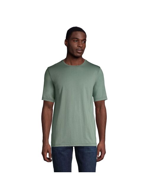 Men's Lands' End Supima Crewneck Tee