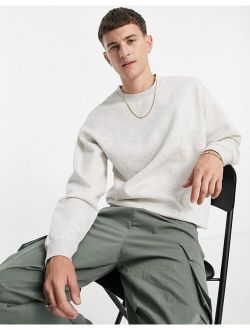 Originals oversized sweatshirt in light gray