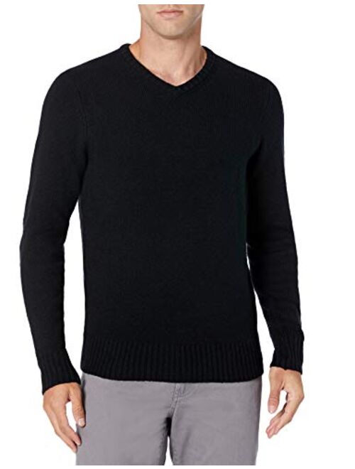 Amazon Essentials Men's Long-Sleeve Soft Touch V-Neck Sweater