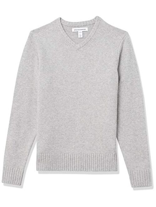 Amazon Essentials Men's Long-Sleeve Soft Touch V-Neck Sweater