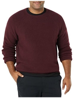 Men's Long-Sleeve Soft Touch Crewneck Sweater