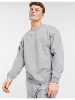 Originals crew sweatshirt in gray