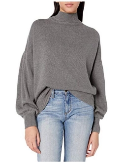 Women's Pleated-Sleeve Sweater