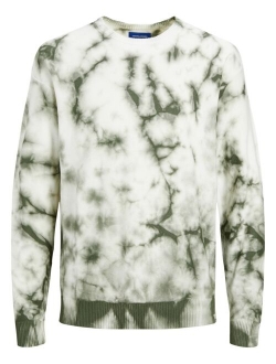 Men's Blurry Tie Dye Crewneck Sweatshirt