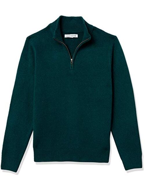 Amazon Essentials Men's Long-Sleeve Soft Touch Quarter-Zip Sweater