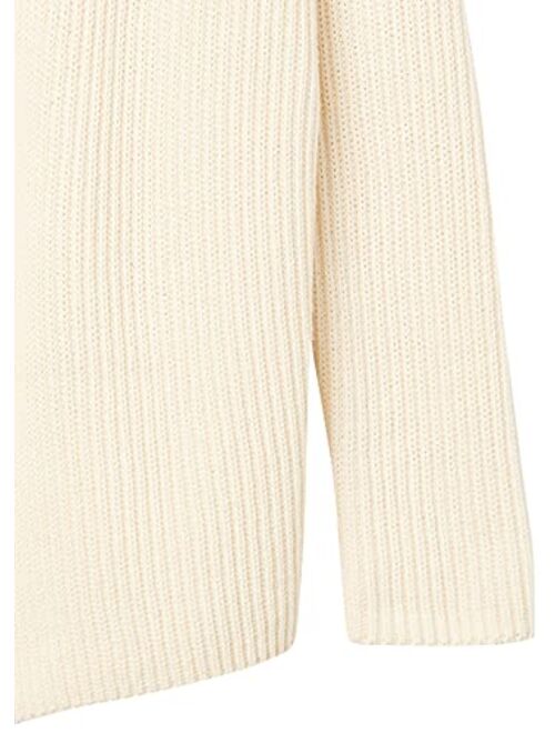 Cable Stitch Women's Cotton Ribbed Button Cardigan