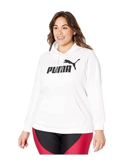 Women's Plus Size Essentials Logo Fleece Hoodie