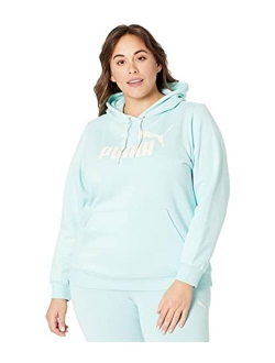 Women's Plus Size Essentials Logo Fleece Hoodie