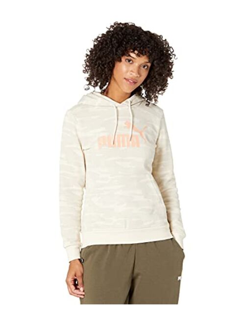 PUMA Women's Essentials+ Logo Camo Hoodie