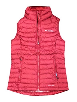 Women's White Out Puffer Omni Heat Full Zip Insulated Vest