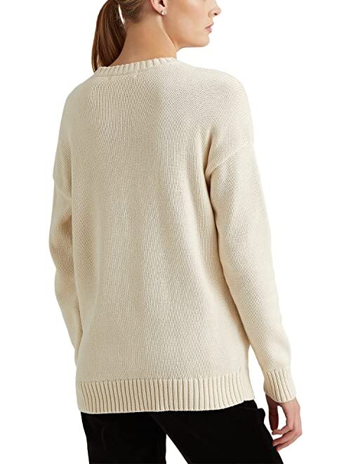 Polo Ralph Lauren Intarsia Knit Cotton Sweater