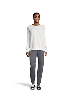 Luxe Collection Women's Fleece Raglan Sleeve Sweatshirt