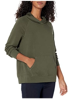 Women's Terry Cotton and Modal Popover Sweatshirt