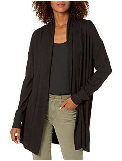 Women's Cozy Knit Open Cardigan