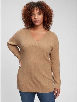 Textured V-Neck Sweater