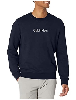 Men's Long Sleeve Logo French Terry Crewneck