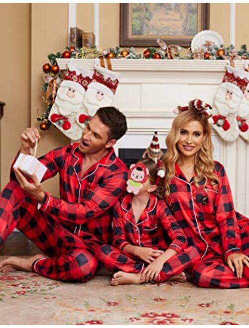 luxilooks Christmas Matching Family Pajamas for Women Men 2 Pieces Holiday Pjs Sets Sleepwear Loungewear S-XXL