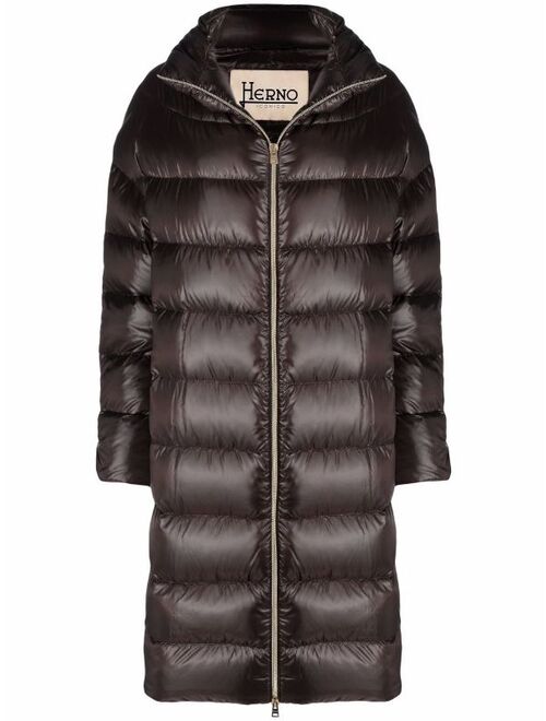 Herno zip-fastening padded coat