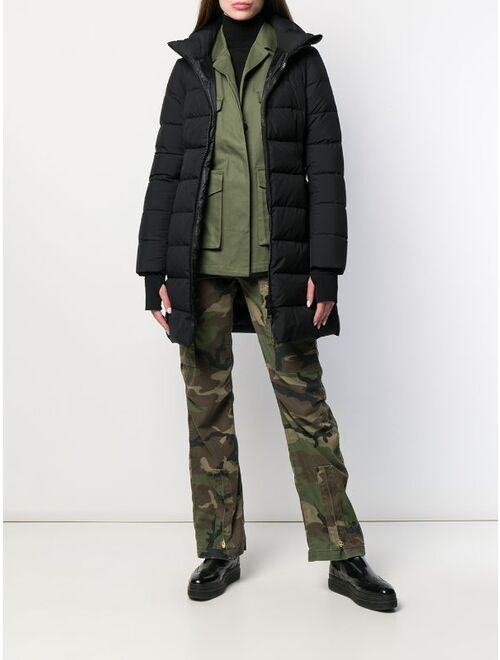 Herno fitted puffer coat